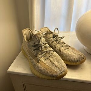 Yeezy Light Tan Knit Sneakers